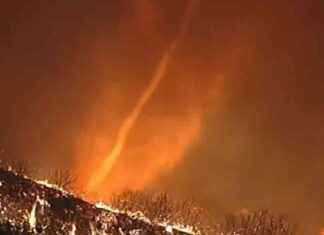 Fire tornado in Los Angeles: Terrifying Sight amidst Wildfires fire-tornado-in-los-angeles-terrifying-sight-amidst-wildfires
