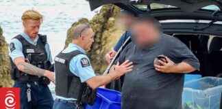 Man Throws Pāua Back into Ocean During Standoff: Police Called man-throws-pua-back-into-ocean-during-standoff-police-called