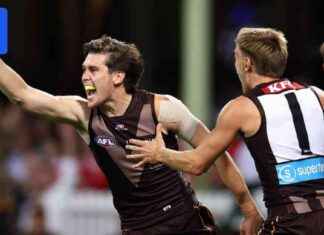 Will Day shines in first half as Hawks lose key midfielder will-day-shines-in-first-half-as-hawks-lose-key-midfielder