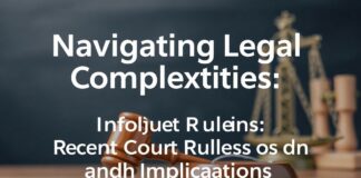 Navigating Legal Complexities: Recent Judicial Decisions and Their Implications Navigating Legal Complexities: Recent Court Rulings and Their Implications