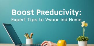 Boost Productivity: Expert Tips for Working from Home Boost Productivity: Expert Tips for Working from Home