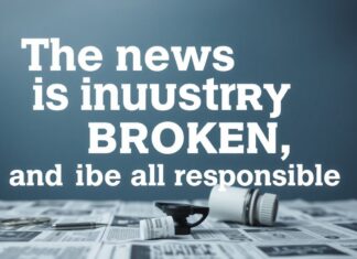 The News Business is Broken, and We’re All to Blame The news industry is broken, and we are all responsible.